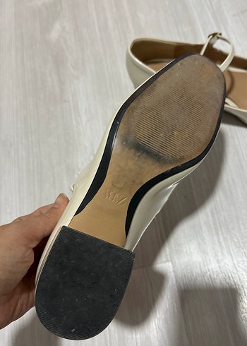 Bej Tokalı Modern Klasik Kadın Babet - Görsel 3