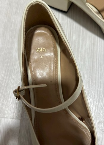 Bej Tokalı Modern Klasik Kadın Babet - Görsel 2