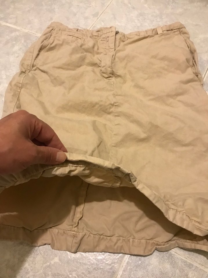 Bej Rahat Kesim Midi Etek - Görsel 3