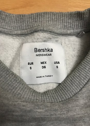 Gri ErkekSweatshirt Bisiklet Yaka - Görsel 2