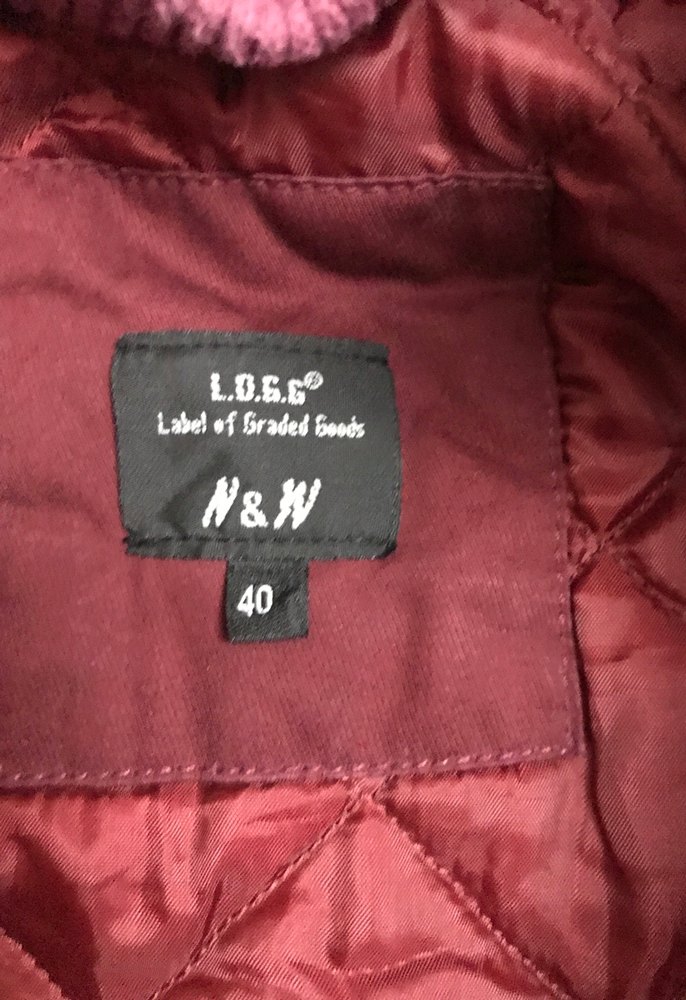 Bordo Kemerli Midi Kadın Mont - Görsel 3