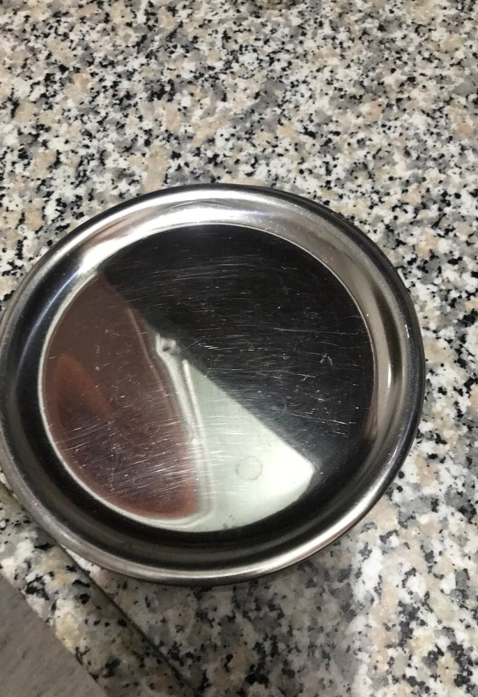 Gri Metal Tepsi Seti pasta tabağı 8 adrt - Görsel 3