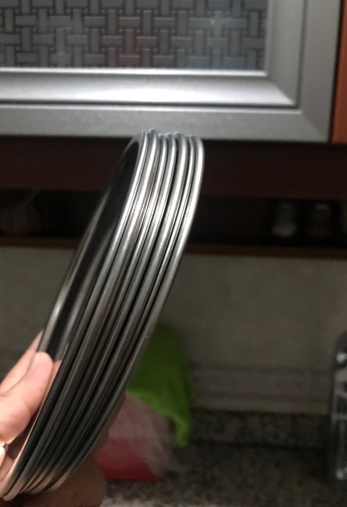 Gri Metal Tepsi Seti pasta tabağı 8 adrt - Görsel 5