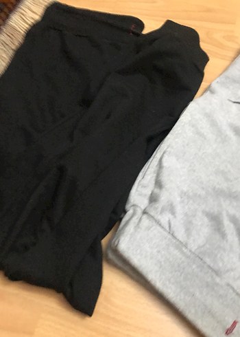 Gri Rahat Kesim ErkekEşofman Altı İki ürün birden - Görsel 7