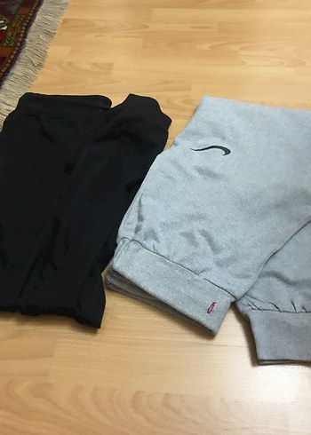 Gri Rahat Kesim ErkekEşofman Altı İki ürün birden - Görsel 5