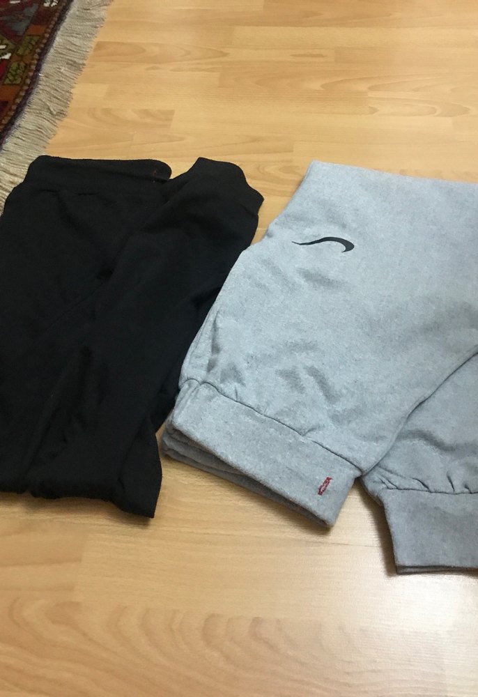 Gri Rahat Kesim ErkekEşofman Altı İki ürün birden - Görsel 5