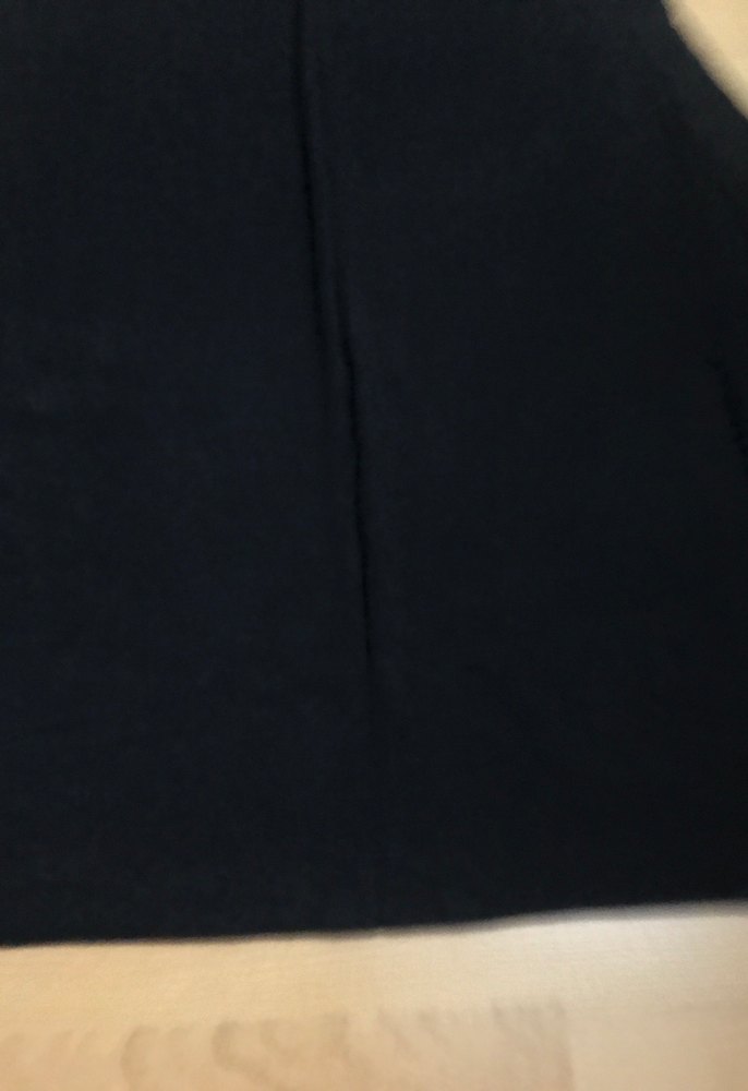 Siyah Uzun Kolsuz Salaş Elbise penye - Görsel 2