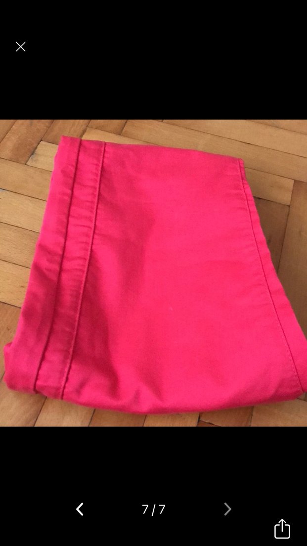 Fermuarlı Pembe Kadın Kumaş Pantolon - Görsel 3