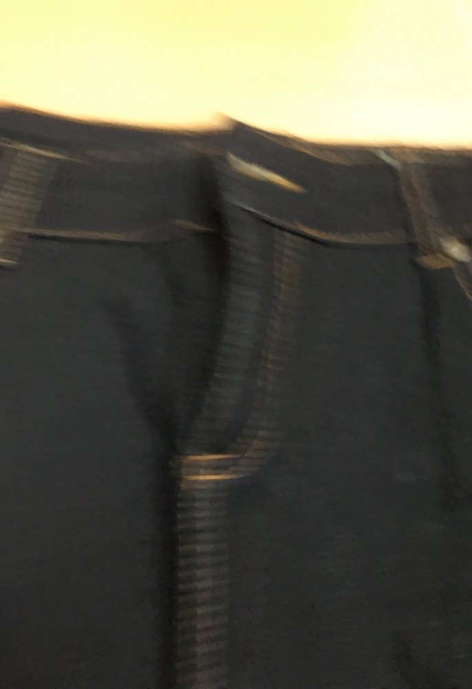 Lacivert Kot Hamile Midi Etek - Görsel 3