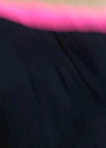 Drapeli Siyah Midi Kalem Etek - Görsel 3