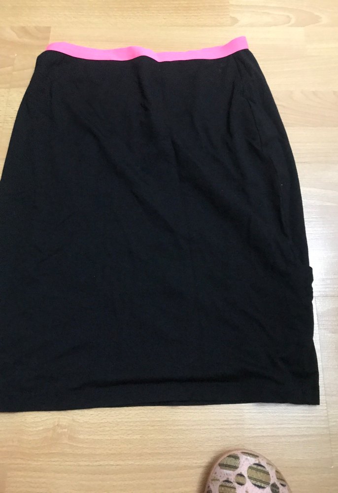 Drapeli Siyah Midi Kalem Etek - Görsel 4