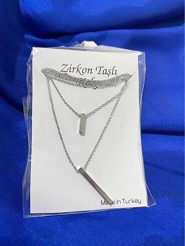 Bayan ikili kolye