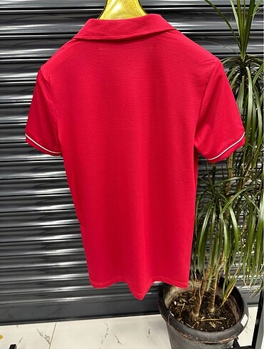 m Beden bordo Renk LİVERPOOL KIRMIZI POLO YAKA