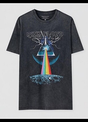 pink floyd pull&bear tişörr