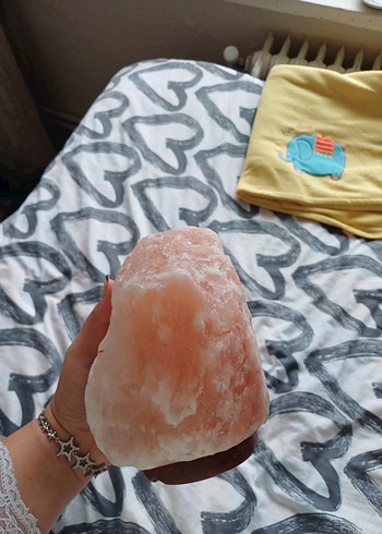 Bej Doğal Tuz Lambası - Görsel 2