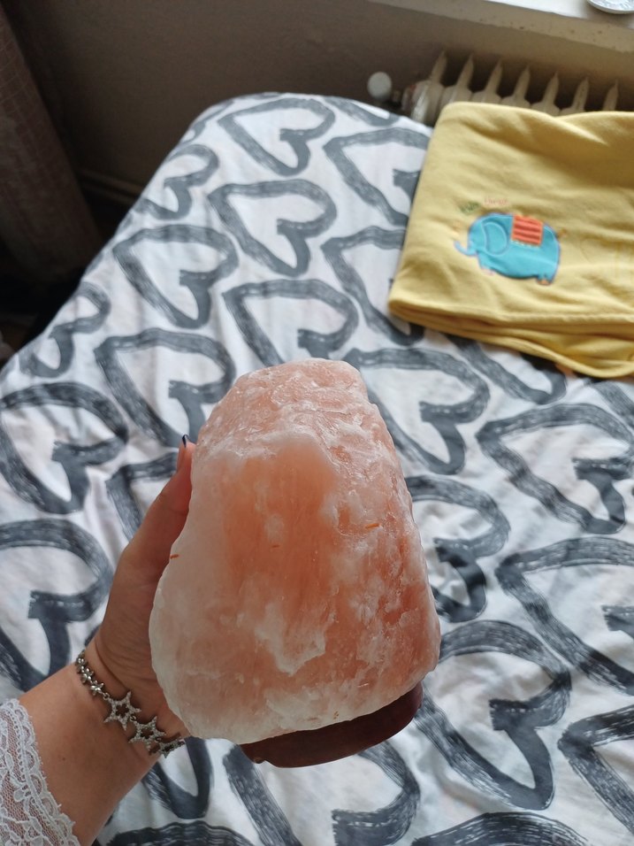 Bej Doğal Tuz Lambası - Görsel 2