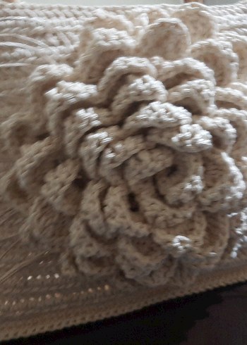 Bej Örgü Kadın Çanta - Bohem Tarz - Görsel 7