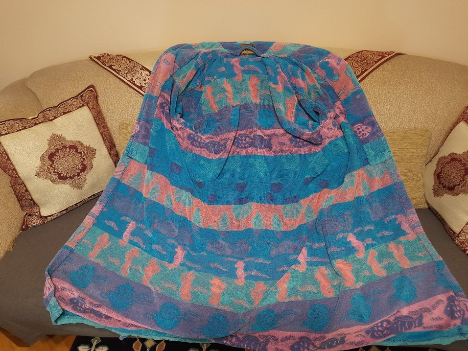 SAĞLAM BANYO BORNOZ
BOY:110 CM
KOLTUK ALTI GEN:61 CM.
BEDEN:M/L - Görsel 2