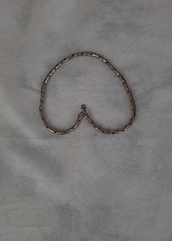 TESLİM YERİ:ANKARA
 SIFIR GİBİ PASLANMAZ ÇELİK KOLYE. 
BOY:46 CM - Görsel 2