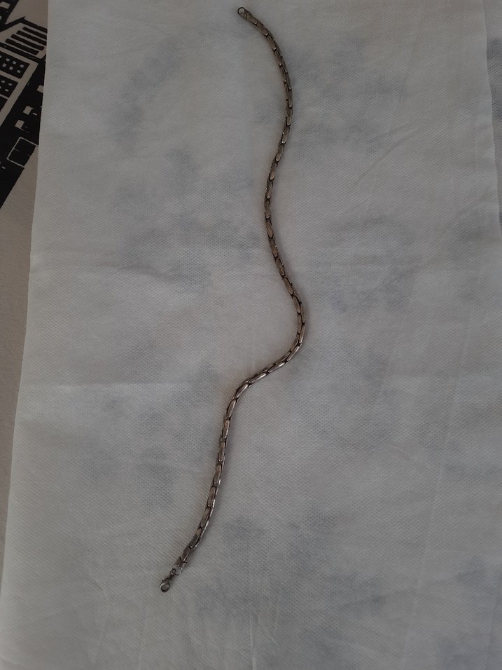 TESLİM YERİ:ANKARA
 SIFIR GİBİ PASLANMAZ ÇELİK KOLYE. 
BOY:46 CM - Görsel 3