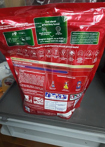 Pril Excellence 60 Kapsül 4'ü 1 Arada - Görsel 2