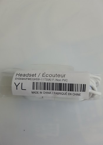 SIFIR SAMSUNG EHS64AVFWE 3.5 mm MİKROFONLU KABLOLU KULAKLIK. - Görsel 2