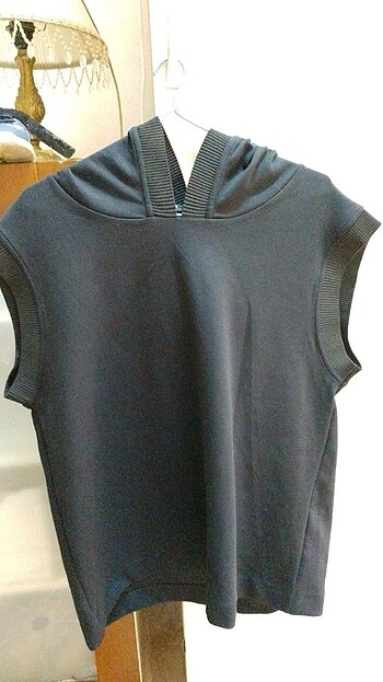 Kadın kısa kollu sweatshirt