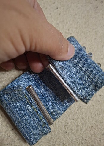 kuru kafa tasarım bileklik+ küpe - Görsel 8