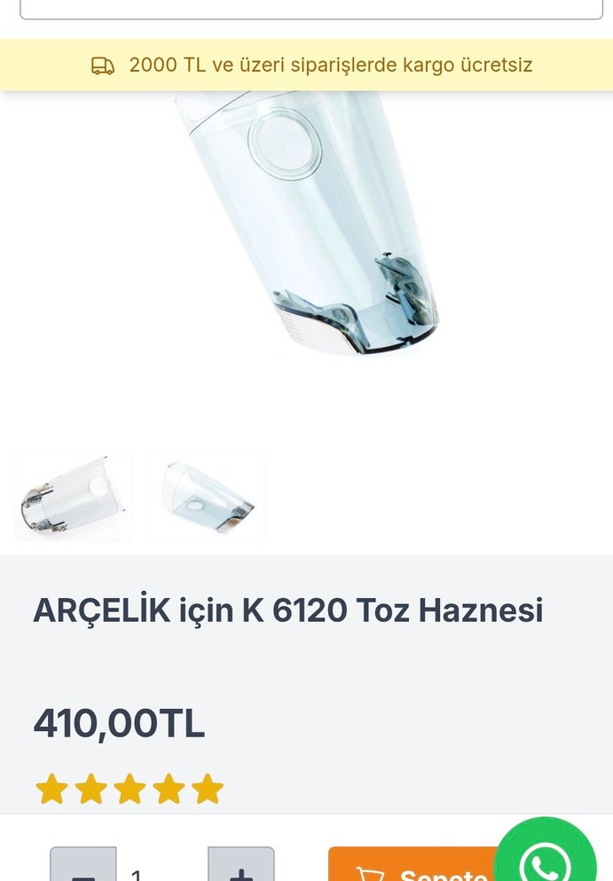 ARÇELİK AR6120 DIKEY SPRGE YEDEK PARÇA - Görsel 4