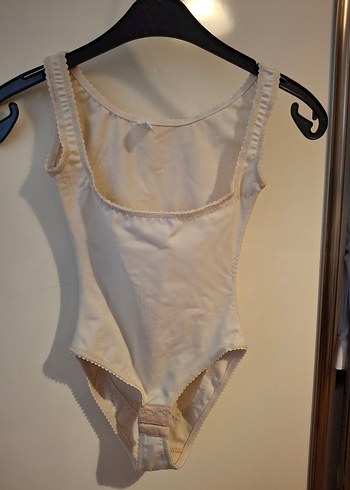 Toparlayıcı Kalın Askılı Vücut Korse - Görsel 3