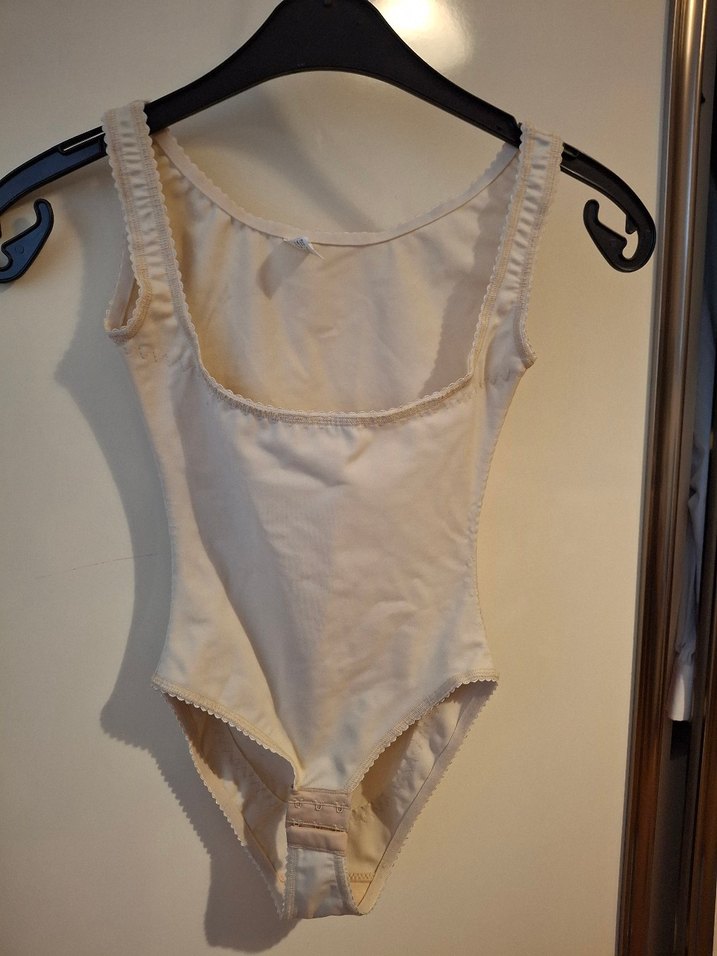 Toparlayıcı Kalın Askılı Vücut Korse - Görsel 3