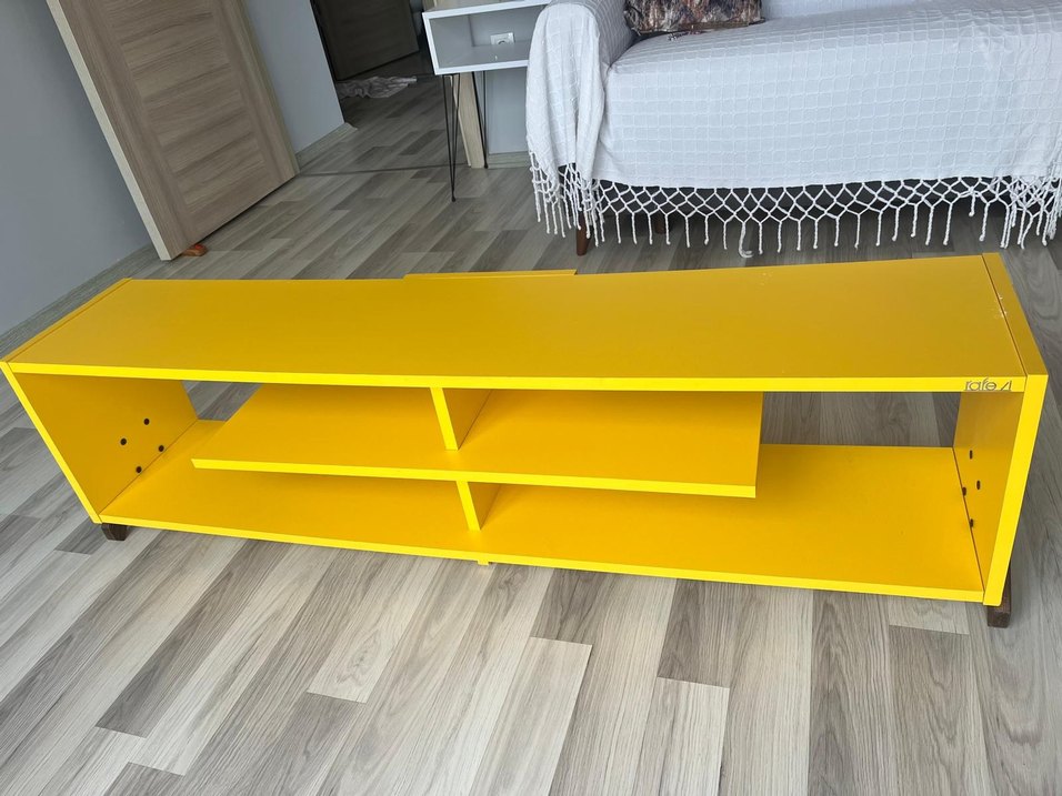 tv sehpası raf evi - Görsel 5