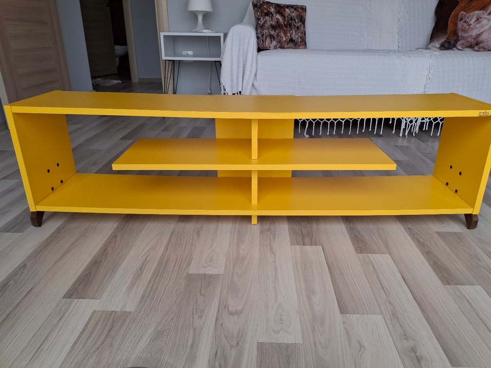 tv sehpası raf evi - Görsel 4