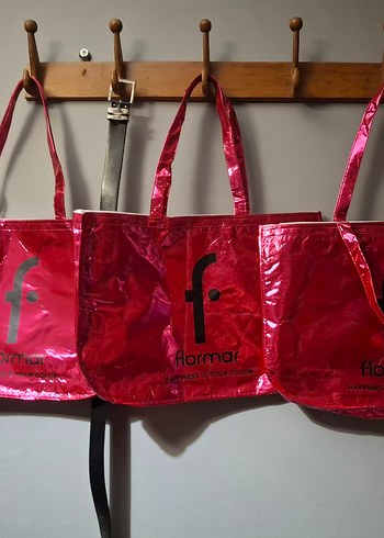 flormar plaj Pembe Parlak canta - Görsel 5