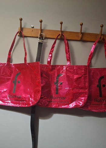 flormar plaj Pembe Parlak canta - Görsel 3