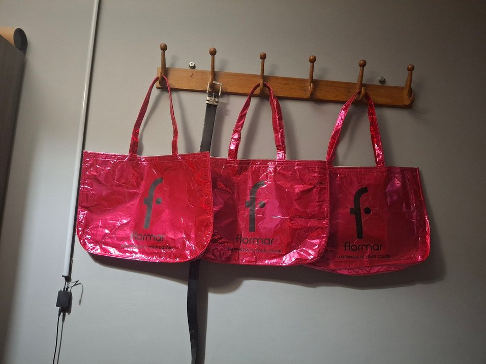 flormar plaj Pembe Parlak canta - Görsel 3