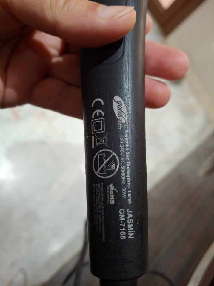 goldmaster Saç Düzleştirici tarak - Görsel 3