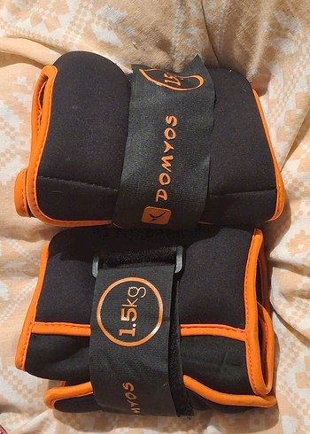 domyos 2×1.5 kilo cırtlı el ayak aırlık - Görsel 3