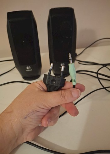 Logitech Siyah Masaüstü Hoparlörler - Görsel 4