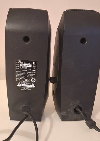 Logitech Siyah Masaüstü Hoparlörler - Görsel 3