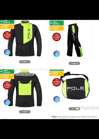 motorcu yamurluk takim POLE - Görsel 6