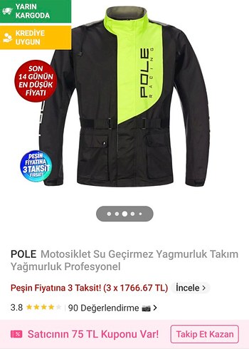 motorcu yamurluk takim POLE - Görsel 7