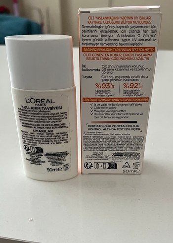 L'Oréal Paris Revitalift Clinical SPF 50+ Yüz Güneş Kremi - Görsel 2
