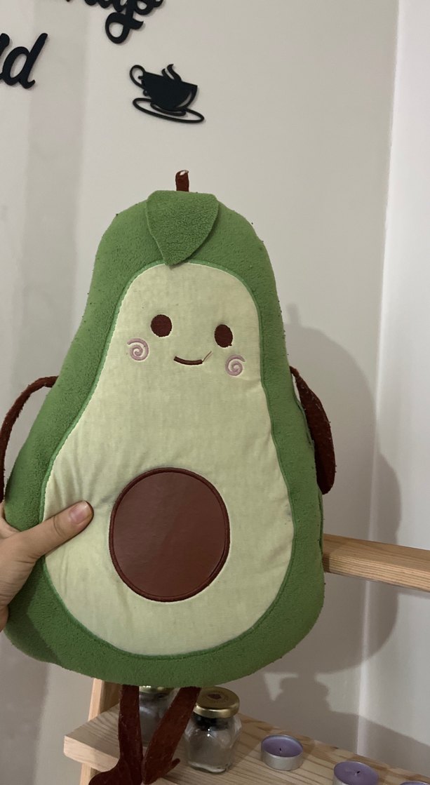 Yeşil Avokado Peluş Oyuncak - Görsel 2