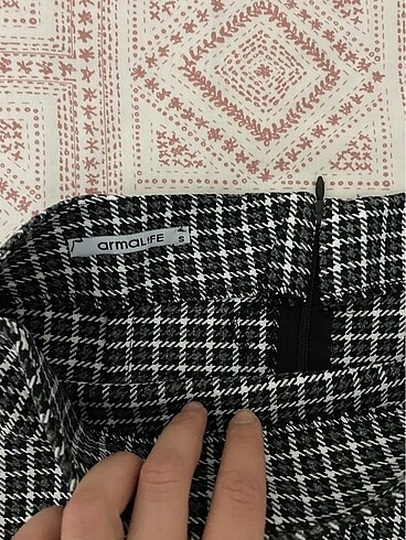 s Beden Mini etek yırtmaçlı