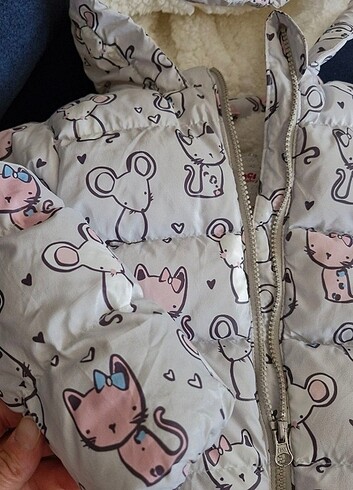 Kız bebek mont - Görsel 5