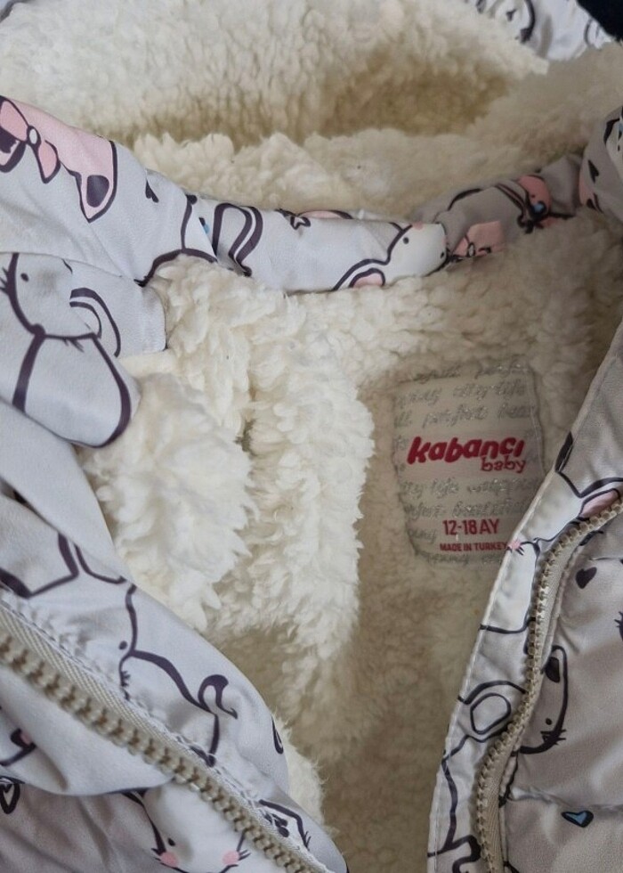 Kız bebek mont - Görsel 2