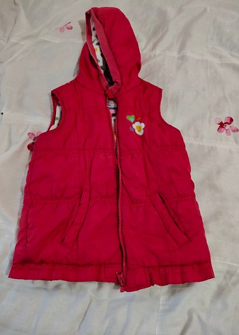 Kızlar için renkli fermuarlı yelek - Görsel 4