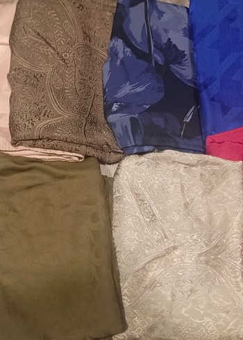 yedi adet sayılı takılmış şal - Görsel 2