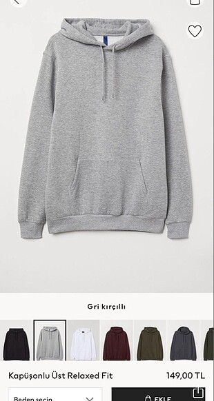 h&m sweatshirt